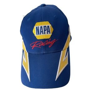 NAPA Racing Hat Cap Blue Strap Back 55 Toyota Michael Waltrip NASCAR